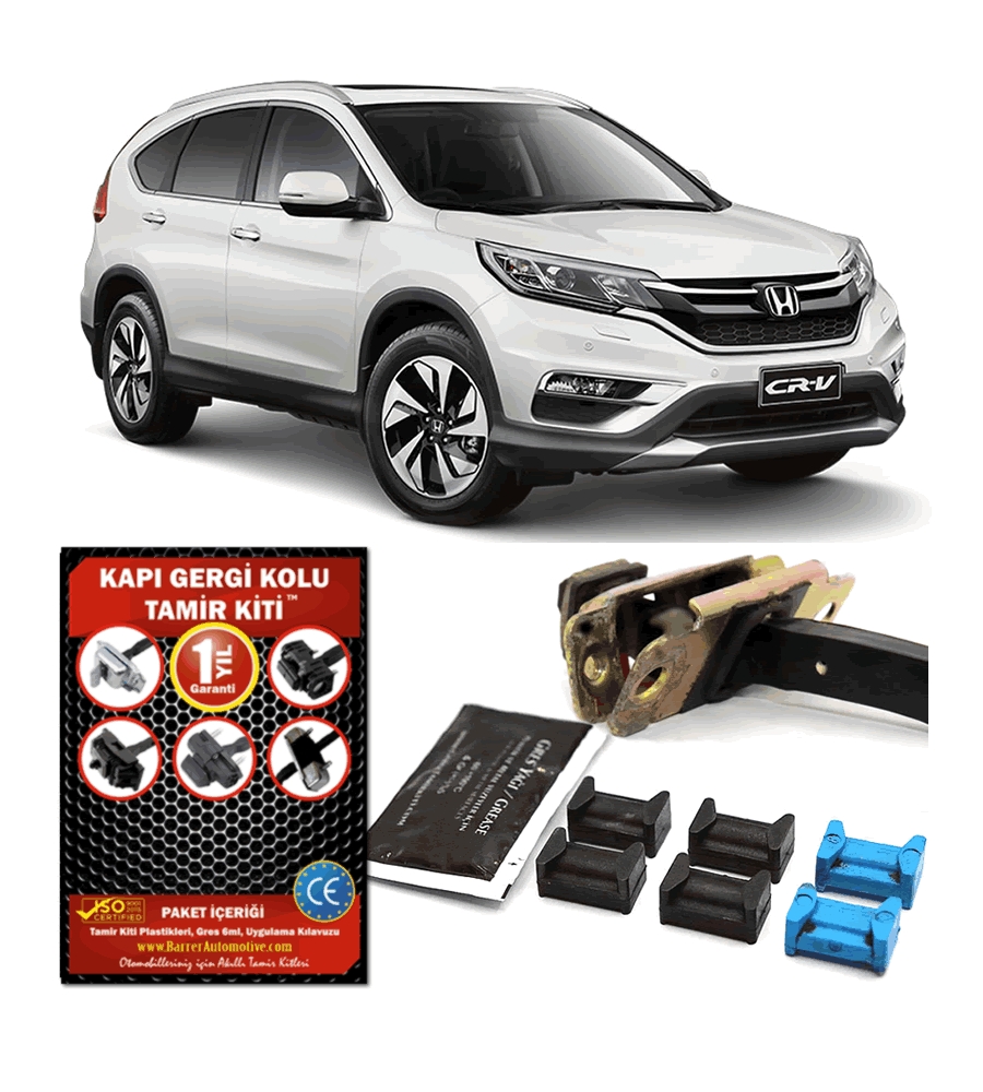 Honda%20CR-V%20III%20Kapı%20Gergi%20Kolu%20(Limitör)%20Tamir%20Kiti%202012-2017