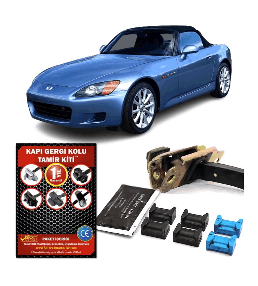 Honda%20S2000%20Kapı%20Gergi%20Kolu%20(Limitör)%20Tamir%20Kiti%201999-2009