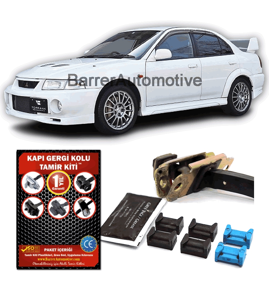 Mitsubishi%20LANCER%20EVOLUTION%20CD9;%20CE9;%20CN9;%20CP9%20Kapı%20Gergi%20Kolu%20(Limitör)%20Tamir%20Kiti%201992-2001