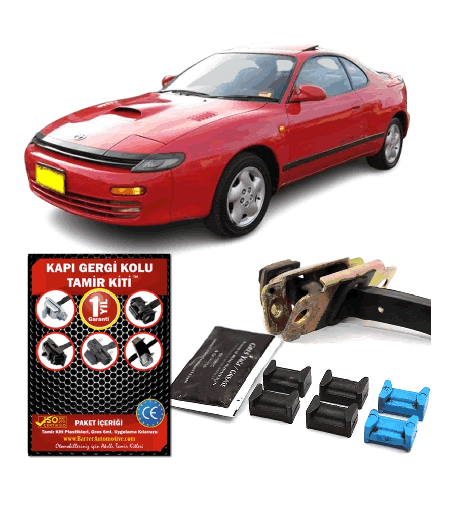 Toyota%20Celica%20T180%20Kapı%20Gergi%20Kolu%20(Limitör)%20Tamir%20Kiti%201989-1993